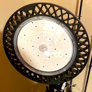 Led light has to be wired or put up for shop light very bright